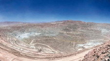 Pictured: BHP's Escondida mining operations in Chile